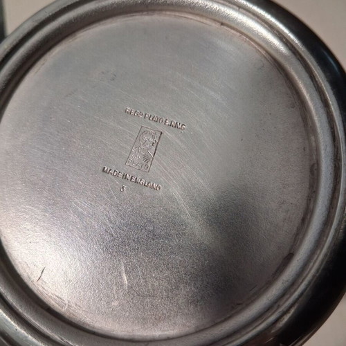 Silver-plated ice bucket Art Deco by Plato, like new, 13×13 cm