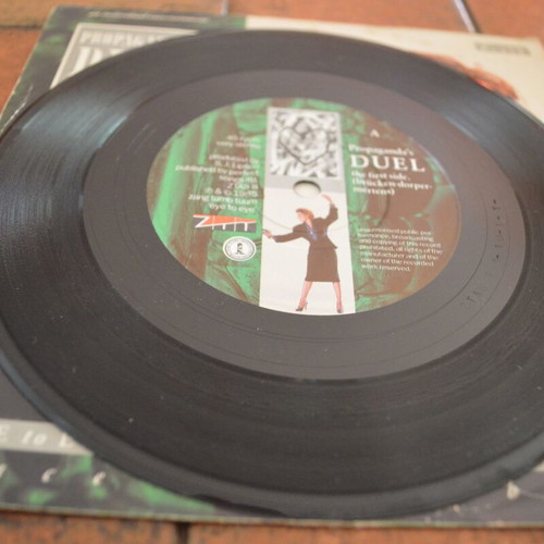 Propaganda Duel / Jewel 7'' Single 45 RPM used, synth pop