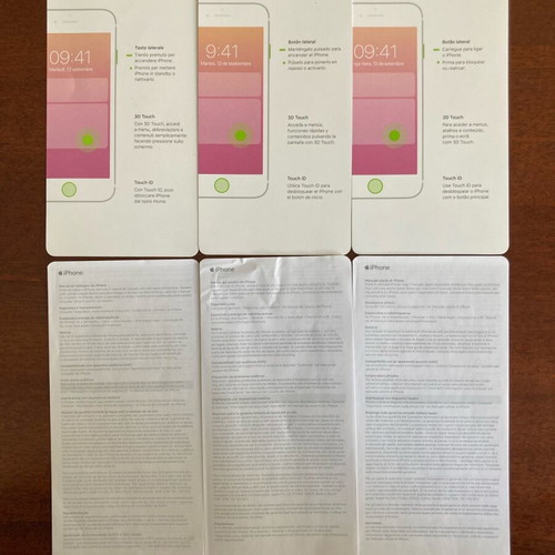 Apple iPhone 8 like new with trilingual instructions