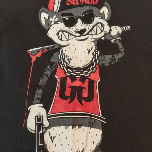 Swagg T-shirt original men's used, size XL, black