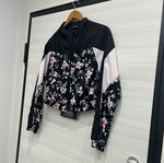 Women's crop jacket new, multicolor, windproof fabric
