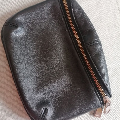 Zara black handbag with minor wear