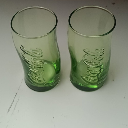 Coca Cola glasses pack of 2 like new