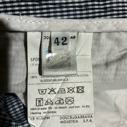 Dolce&Gabbana capri like new, size M 38 10, blue