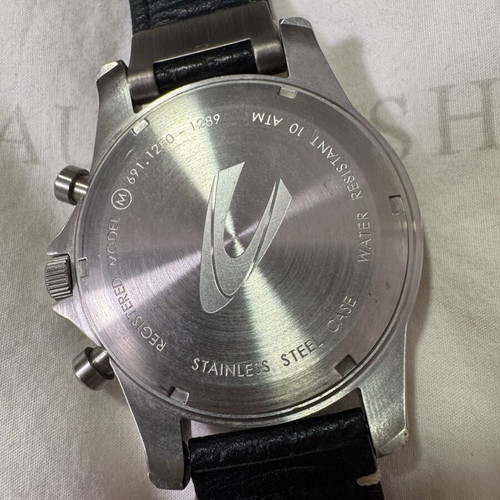 Camel Active Tribe Chrono men's watch 46mm, like new, black leather