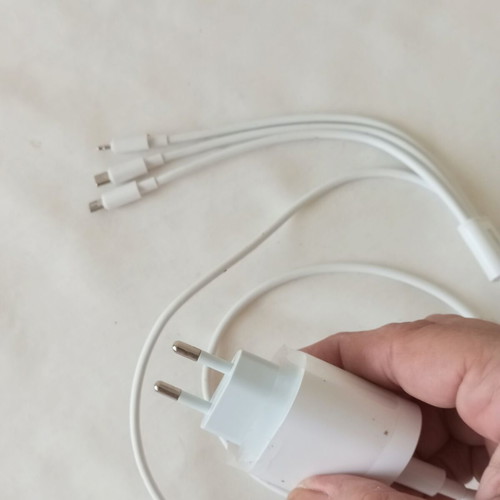 Wall USB Charger with Multi 3-in-1 Cable like new