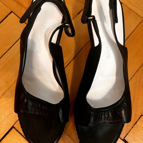 Charles Jourdan leather pumps new, size 36, black
