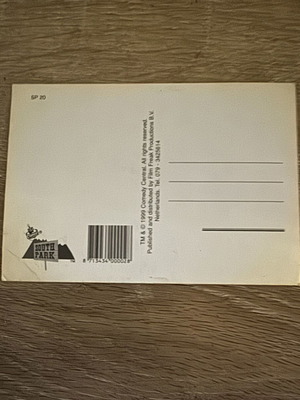 Kenny Southpark cart postal used