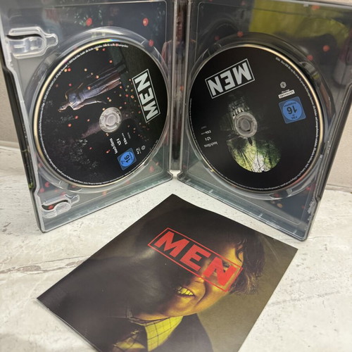 Men 4K & Blu-ray Steelbook like new, German edition English no subtitles