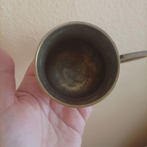 Vintage brass cups like new