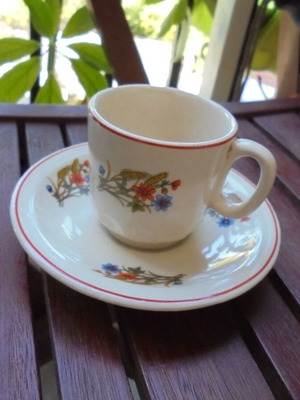 Vintage φλυντζάνι καφέ σαν καινούργιο, made in Romania