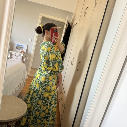 Asos Design Lemon Dress size 36 like new