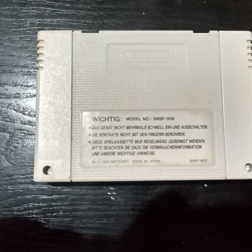 Super Nintendo game Lucky Luke used, works perfectly