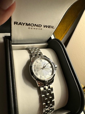 Raymond Weil Tango silver stainless steel watch like new