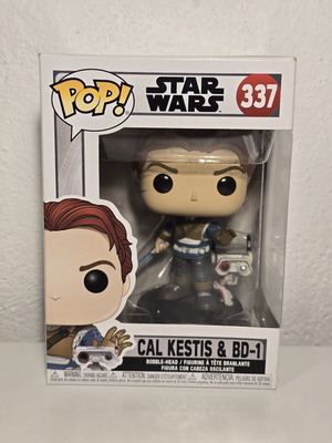 Funko POP! Star Wars Cal Kestis & BD-1 #337 used