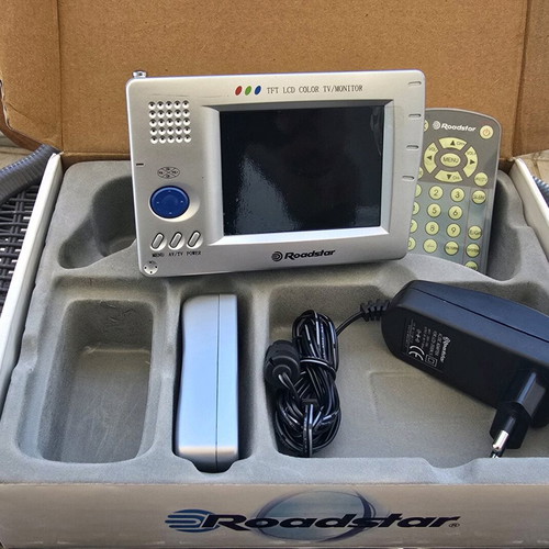 Roadstar LCD-3500K/S AV TV Monitor new, collectible