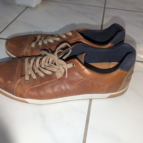 Camel men's shoes used, casual, size 47, gray and brown, 2 pairs