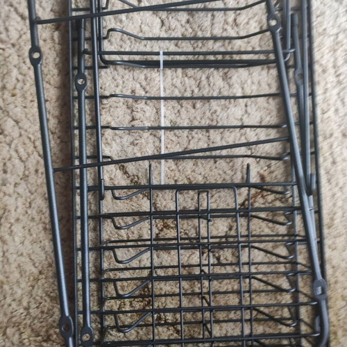 Two-Tier Metal Dish Rack new in its packaging