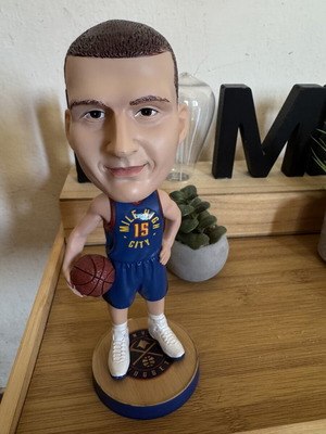 Nikola Jokic NBA bobblehead figure, resin, 22 cm
