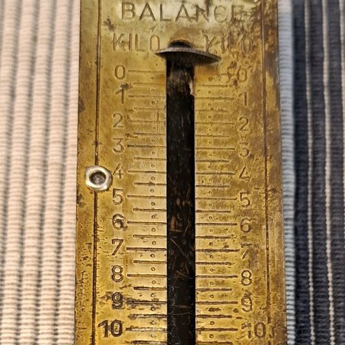 Pocket balance used 12 kg vintage, made in Germany