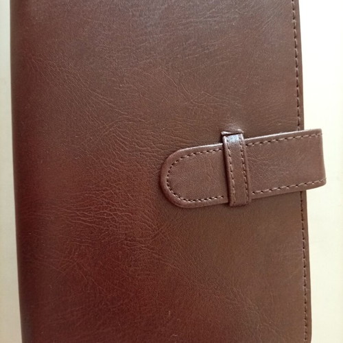 Organizer (Agenda) new, classic brown color, 19x13cm