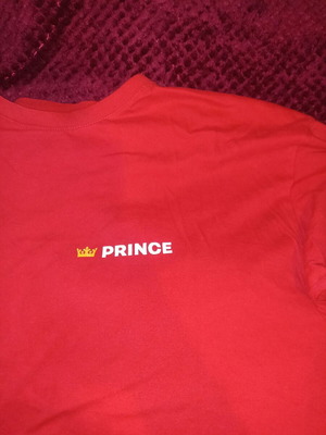 Prince sweatshirt red size XL like new
