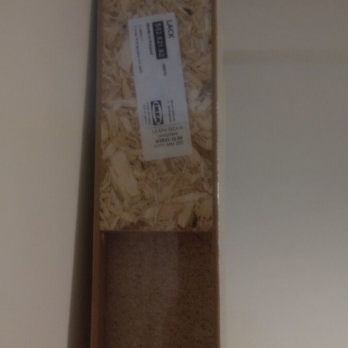 Shelf from white lacquer Ikea new