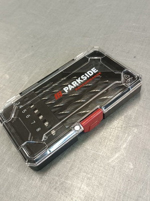 Parkside wood drill bits new, sizes 3 to 10