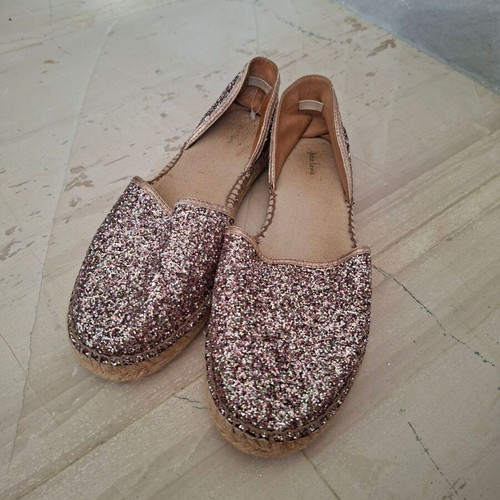 Espadrilles women's beige size 38 used, very good condition