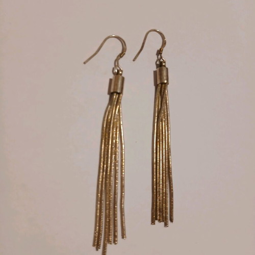 Dangling earrings silver used