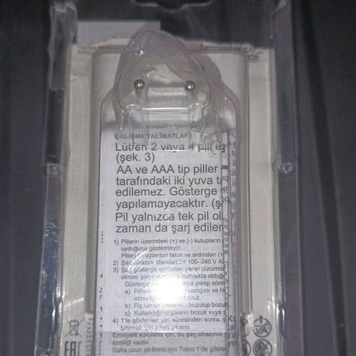 Panasonic Basic Charger for 4 Ni-MH AA/AAA Batteries New