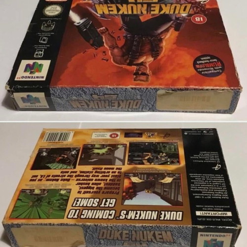 Nintendo 64 Duke Nukem 64 game PAL-UK English version, new