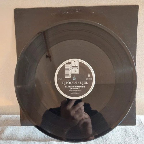 DJ Royal T Fantasy In Motion vinyl record used, electronic