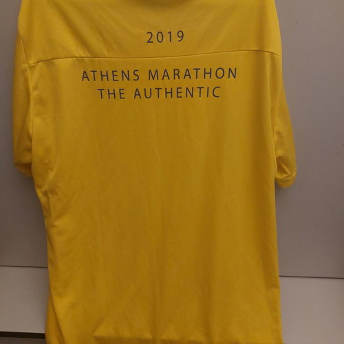 Adidas T-shirt Athens Marathon 2019 size L like new