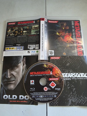 Metal Gear Solid 4 Guns of the Patriots παιχνίδι PS3 μεταχειρισμένο