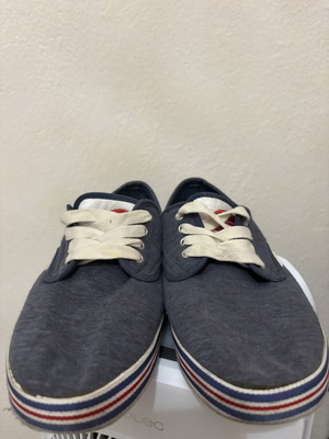 Superdry casual canvas shoes size 43, blue