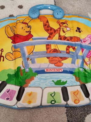 Μουσικό παιχνίδι χαλάκι πιάνο Winnie the Pooh μεταχειρισμένο Bontempi