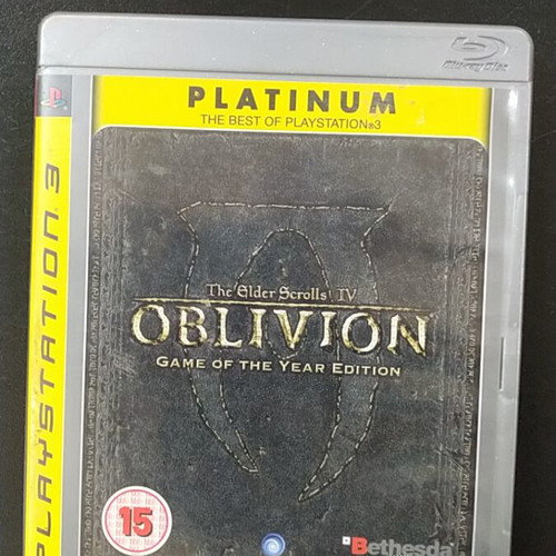 The Elder Scrolls IV Oblivion Game of the Year Edition PS3 like new
