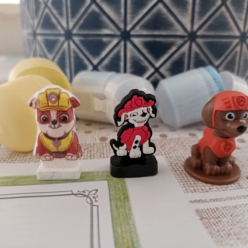 Paw Patrol figures by ION new, pack of 4 pieces