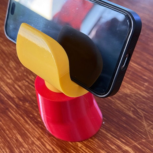 Playmobil hand phone holder new 3d print