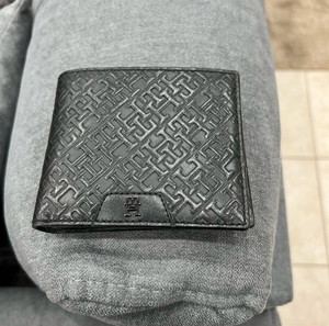 Tommy Hilfiger Δερμάτινο Ανδρικό Πορτοφόλι Μαύρο