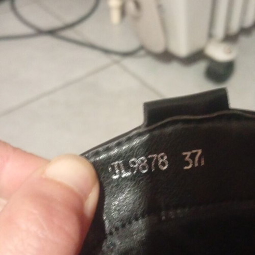Cowboy leather boots like new, black, size 37