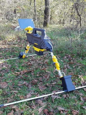 Metal Detector like new with 3D real-time metal and void scanning up to 10m depth