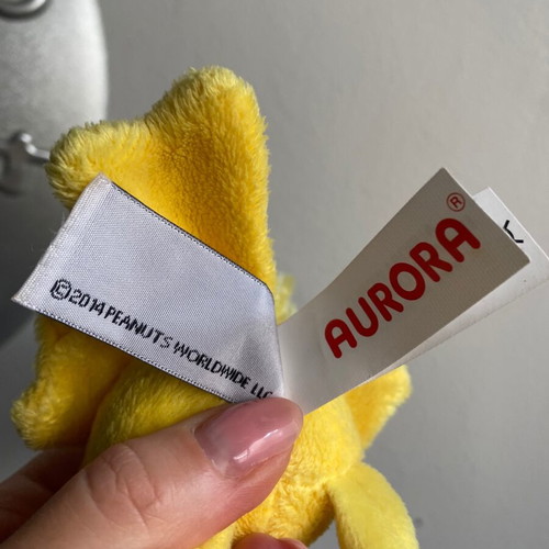Woodstock plush toy 2014 by Aurora used, 21 cm