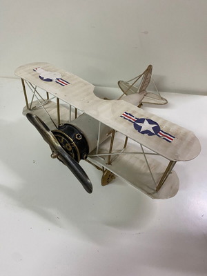 Metal decorative airplane new 30*30*15cm