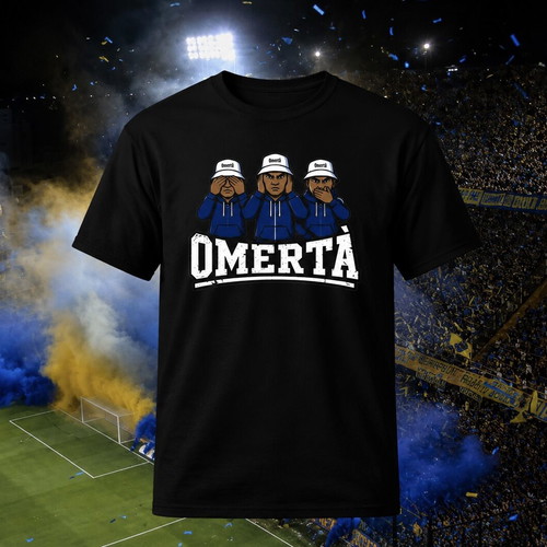 Omertà Streetwear T-shirt new, football culture inspired