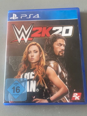 WWE 2K20 PlayStation 4 game like new