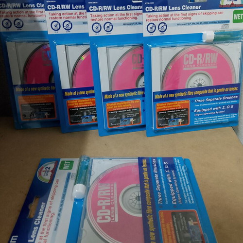 Elecom CD - DVD Cleaner καινούρια, πακέτο 30 τεμάχια