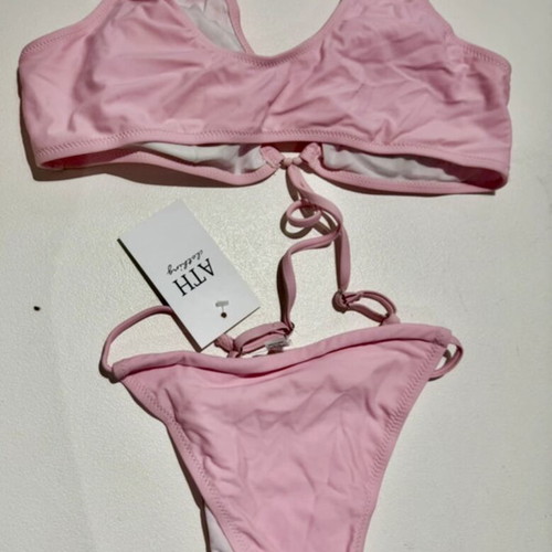 Bikini set new with tags, pink, sizes medium and large