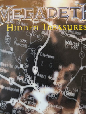 Megadeth Hidden Treasures CD used, metal